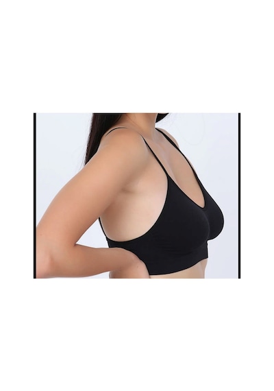 Sistina Siyah - 961 - Lcralı Büstiyer Sütyen Korse - 720 - - Edntrend - Beden L Sıyah