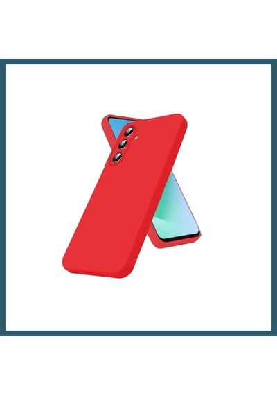 Bezos Samsung Galaxy A37 5g Uyumlu First Silikon - Kırmızı Ob