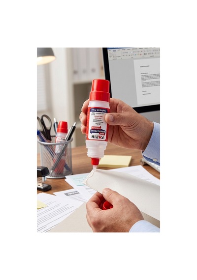 Sıvı Yapıştırıcı Çift Uçlu Şeffaf 30ml 3 Adet Fatih Çift Taraflı Uhu Kağıt Karton Yapıştırıcısı Okul Büro Ofis