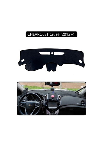Chevrolet Cruze 2008-2011torpido Koruma Halısı Siyah Kenar