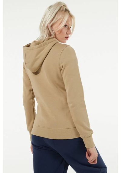 The North Face Women's Drew Peak Pull Hoodie Flax Kadın Kapüşonlu Sweatshirt Bej