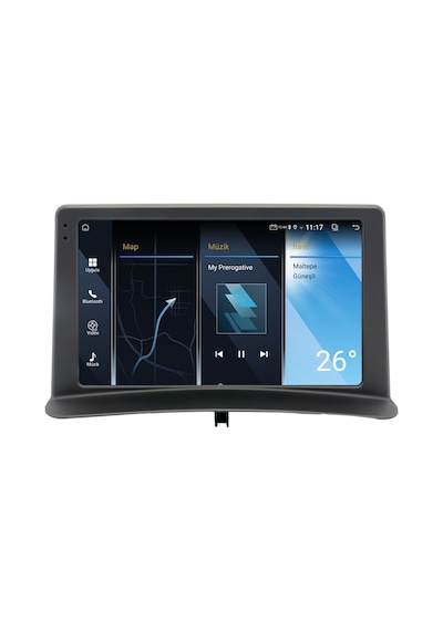 Renault Clio 3 Android Multimedya Sistemi 2008-2012 Crv-4451xa 9"