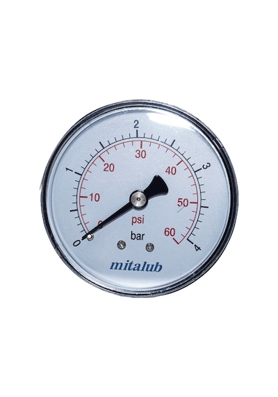 Mitalub Metal Gövde Arkadan Manometreler 63mm X 10bar