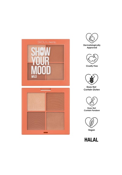 Pastel Show Show Your Mood Blush Set - Allık Seti, 441 Wild, 4 X 4.3 G 00