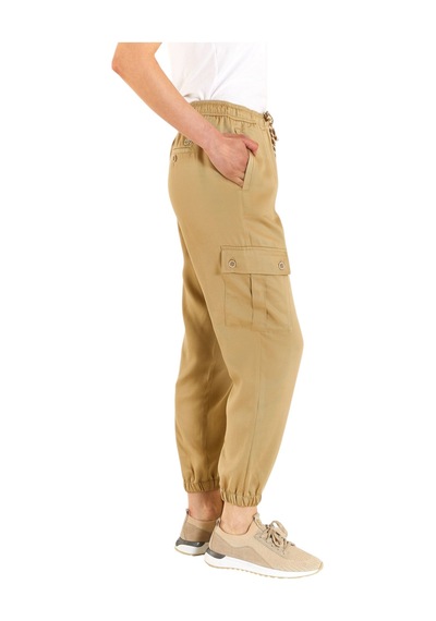 U.S. Polo Assn. Kadın Kanvas Pantolon 50281794 Haki