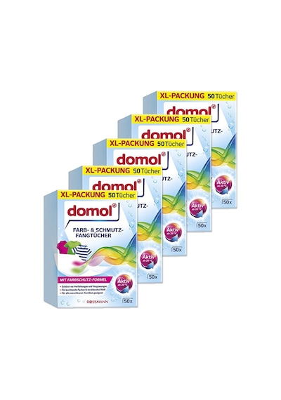 Domol Renk Ayırıcı Mendil 50'Li (5 Adet)