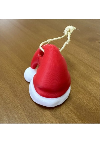 Noel Baba Başlıklı Ağaç Kolye Hatırası Adet