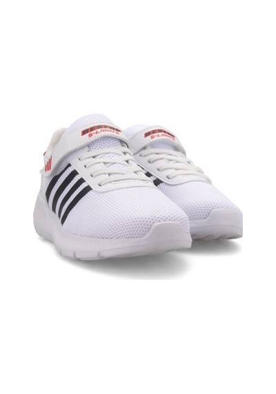 Prego Bestof Cırtlı Unisex Çocuk Spor Ayakkabı Beyaz Beyaz