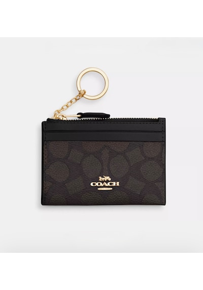 Coach Mini Id Skinny Case Kartlık-cüzdan Acı Kahverengi