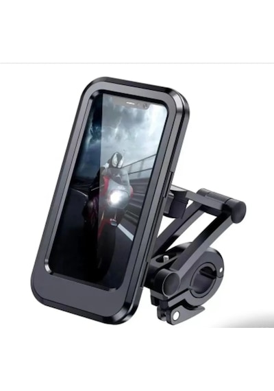 Motorsiklet Telefon Tutucu Scooter Bisiklet Telefon Su Geçirmez