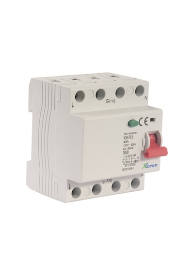 Xkoren 4p 30ma 63a 3ka Elektronik-ac Kaçak Akım Koruma Şalteri