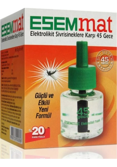 Esemmat 45 Gece Elektrolikit Set