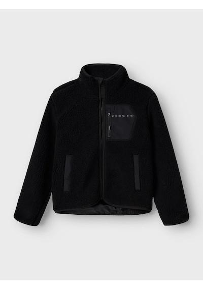 Name It Nknmattıa Sherpa Unisex Çocuk Ceket 13241683 Siyah