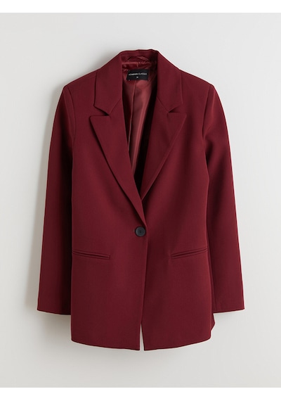 Lcwaıkıkı Classic Kırmızı Kadın Blazer Ceket