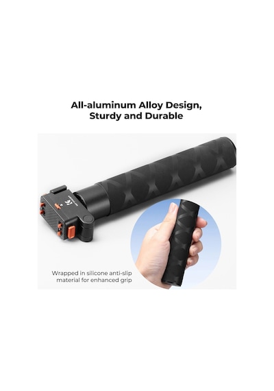 K&f Concept Insta360 X5 Selfie Çubuğu 89 Cm Katlanabilir Manyetik Görünmez Selfie Stick
