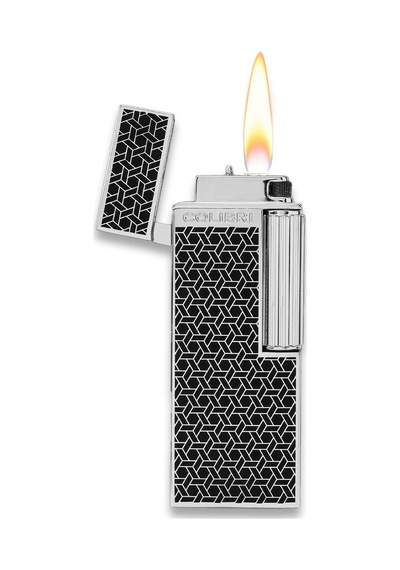 Continental İnce Mum Alev Çakmak Pattern Krom Lı220t6