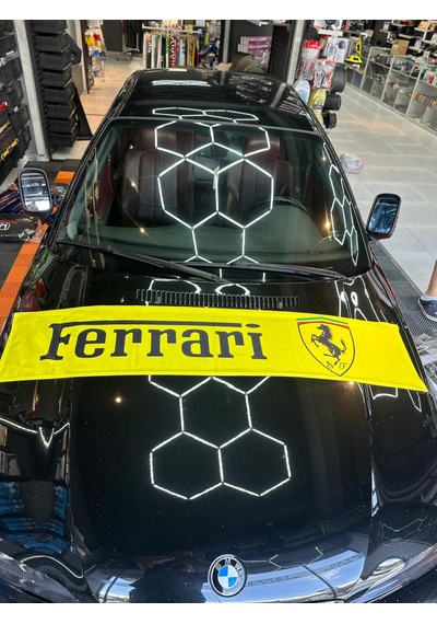 Sarı Ferrari Torpido Havlu 1 Adet