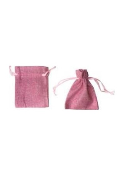 13 18 Cm Pembe Renk Çuval Kese 12 Adet