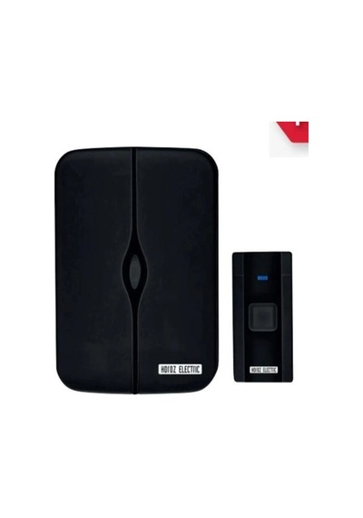 Horoz Fuji-d 4,5vdc Full Siyah Kablosuz Kapı Zili