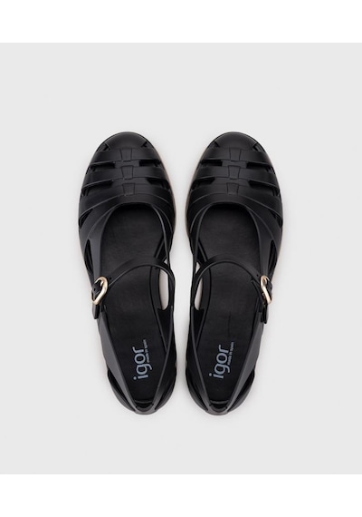 Igor Paris Kadın Siyah Sandalet S10377-002 Siyah