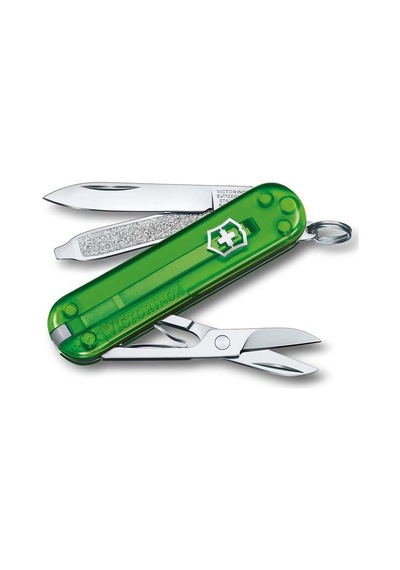 Victorinox Green Tea Classic Kamp Çakı 8818 Yeşil