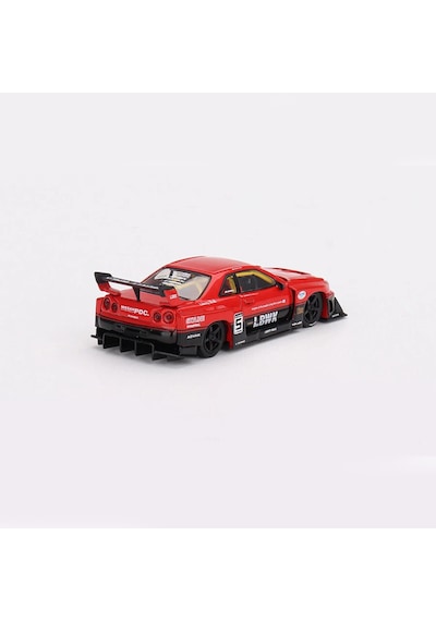 1:64 Mini Gt 2024 Nissan Skylıne Gt-r R34 Super Sılhouette Redblack