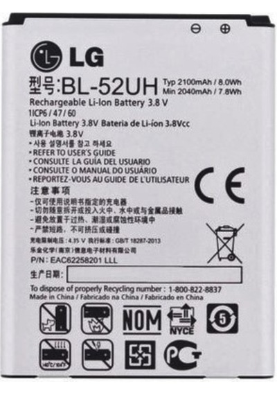 LG Uyumlu Spirit H420 (Bl-52uh) Batarya Pil 2100 mAh
