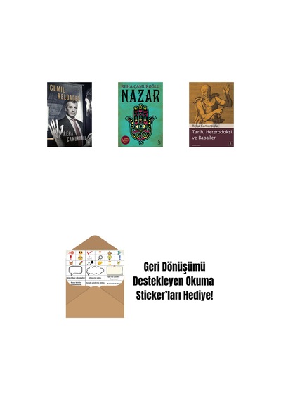 Cemil Reloaded + Nazar + Tarih, Heterodoksi Ve Babailer + Okuma Sticker'ları