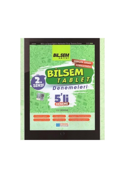 2.sınıf Bilsem Tablet Serisi 5 Li Deneme - Evrensel İletişim