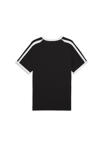 Puma T7 Ringer Erkek Siyah Günlük Stil T-shirt 63524201 Siyah