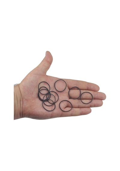 Siyah Küçük Paket Lastiği 40mm 3kg