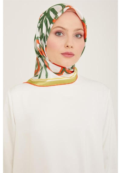 Armine Twill İpek Eşarp 24ya9123 34 - Desenli