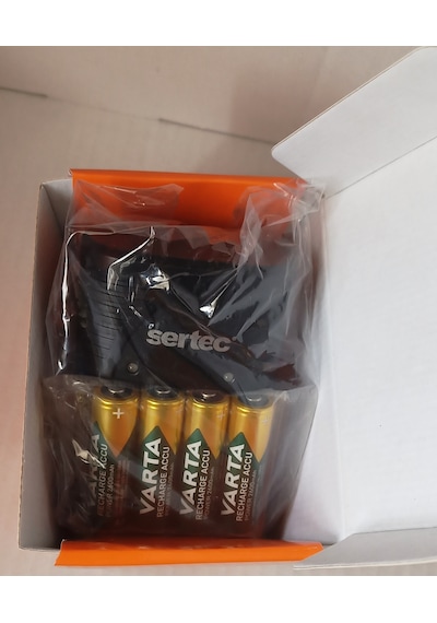 Varta 4 Adet Şarjlı 2100mah Aa Kalem Pilpromo Paket +sertec Stc-9v Aa-aaa Otomatik-hızlı Pil Şarj Cihazı