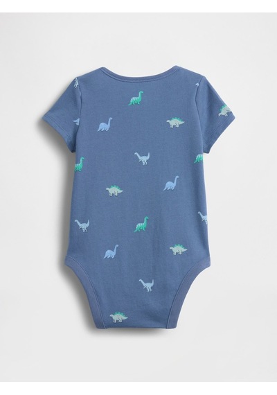 Gap Intl B Ss Logo Bs Çocuk Mavi Bodysuıt 883496001