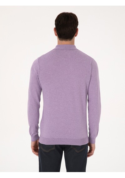 Cacharel Mor Regular Fit Kazak Pembe