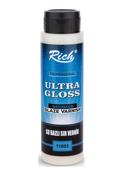 Ultra Gloss Su Bazlı Parlak Sır Vernik 500cc.