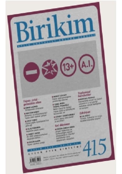 Birikim Sayı 415 - Kasım 2023