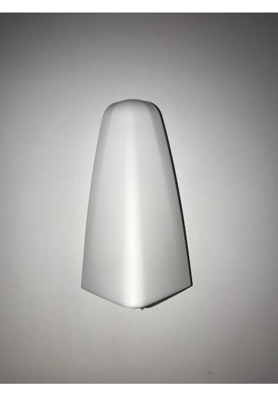 Laminat Parke Süpürgelik Köşe Bağlantı Aparatı 8 CM Beyaz Renk