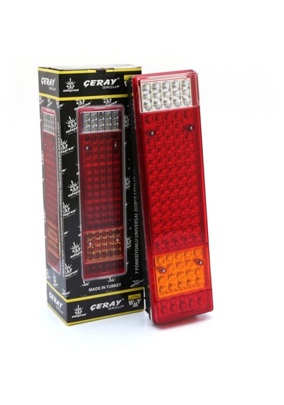 Ahmet Otomotiv 7.ledli Stop Lambası Ledli Şeffaf Camlı