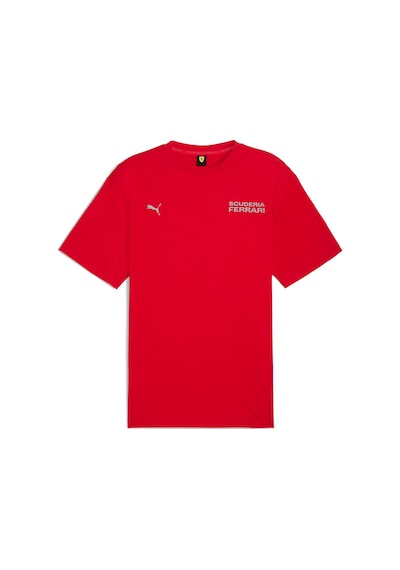 Puma Scuderıa Ferrarı Lıfestyle Erkek Tişört 632753 02 Kırmızı