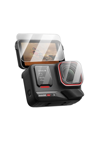 Insta360 Ace 2 Pro Ekran Koruma Seti Şeffaf