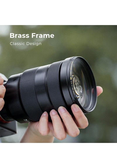 K&f Concept 49mm Nano-x Pro Serisi Uv Filtre - İnce Pirinç Çerceve - 36 Katmanlı