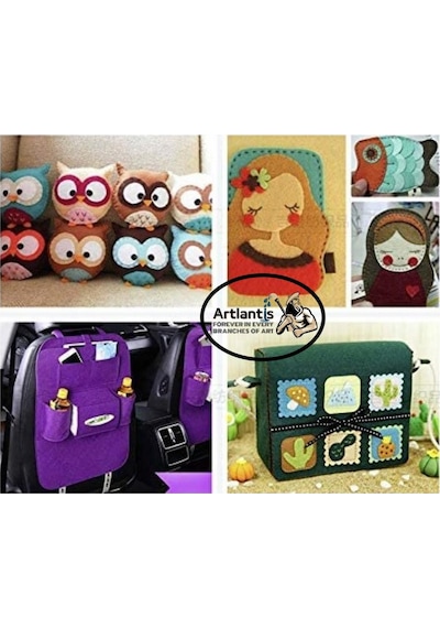 Siyah Keçe A4 2 Mm 20x30 Cm 5 Li 1 Paket Okul Kreş Etkinlik