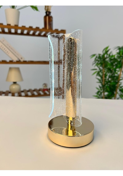 Favora Erkaya Usb Şarjlı Dokunmatik Led Lamba Model 3 Şeffaf