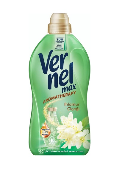 Max Ihlamur Çiçeği Kokulu 60 Yıkama Konsantre Çamaşır Yumuşatıcısı 1 X 1440 Ml 0.75 LT - 2.5 LT - 12 KG