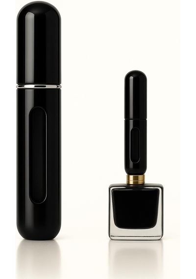 Parfüm Şişesinden Çanta Içi Mini Doldurulabilir Seyahat Cep Yedek Parfüm Şişesi 5 Ml, Makyaj Organizer, 1 Adet Bronz