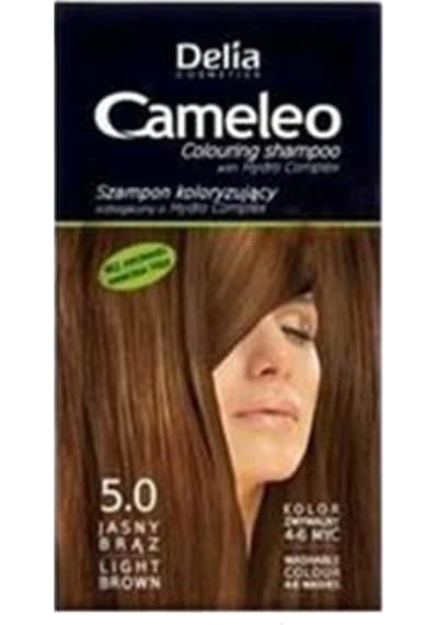 Delia Camelia Tek Kullanımlık 5.0 Light Saç Renklendirici Şampuan 40 ML
