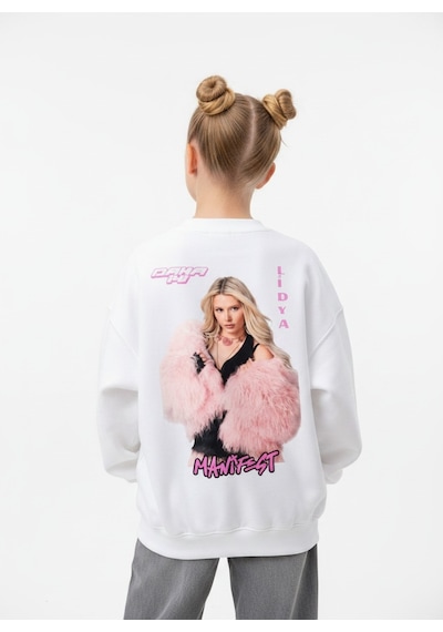 Seabubbles Manifest Lidya Kız Çocuk Sweatshirt BEYAZ