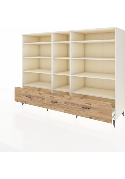 Kronos Dolap 12 Raflı 3 Çekmeceli 220x59x163 Aytaşı-aytaşı/çam Aytası/atlas Çam - Aytası Kronos Dolap 12 Raflı 3 Çekmeceli 220x59x163 Aytaşı-aytaşı/çam Aytası/atlas Çam - Aytası