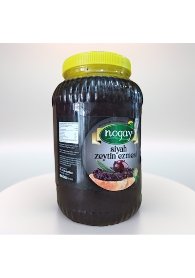 Nogay Siyah Zeytin Ezmesi 4 Kg Doğal Bursa Gemlik Zeytin Ezmesi Zeytin 5kg